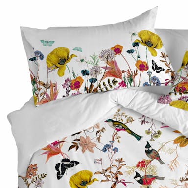 Happy Friday Pillow cover Birds of paradise 60x70 cm Multicolor