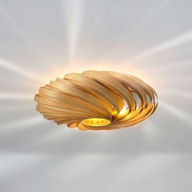 Gofurnit Ceiling light 'Veneria' from oak wood - 70 cm
