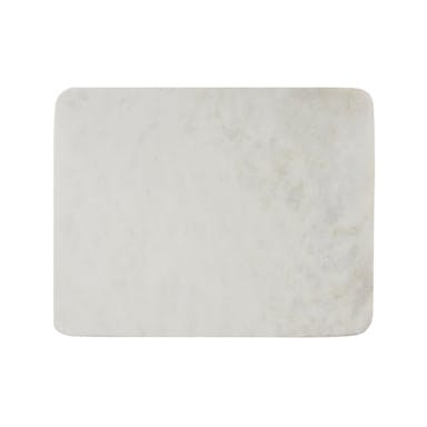 Home delight Cutting board marble round √ò25cm - White / S