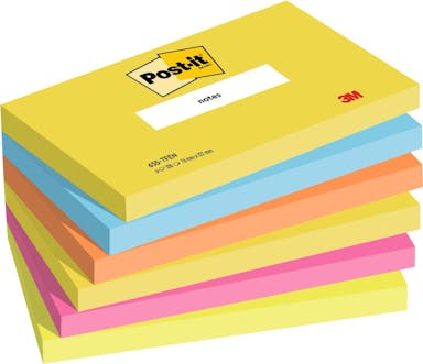 Post-it Notes Vitaliteit, ft 76 x 127 mm, pak van 6 blokken