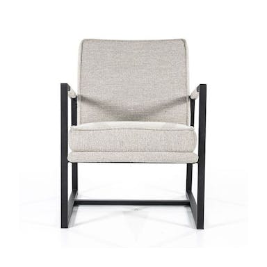 Furnilux - Armchair Isaac - Armchairs With Armrest - Armchair Relax - Lounge Chair - Beige Brave