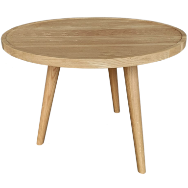 Home delight Side table Oak - Round / 56 cm