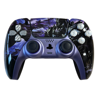 Clever Gaming Clever PS5 Draadloze Dualsense Controller  – Custom Silver Knight