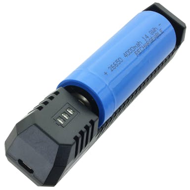 Nitecore enkele USB-lader UI1 met laadstroom max. 800 mAh, 3 LED, laadt 21700 met max. 77mm