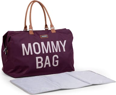 XL Mommy Bag Aubergine incl Matje | Childhome