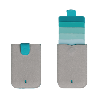 DesignNest DAX V2 Pull-tab Card Holder Mountain Green