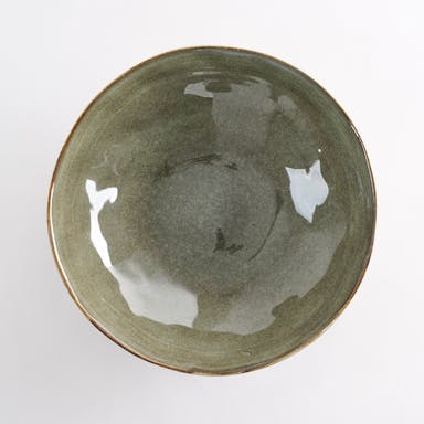 Mica Decorations Tabo Bowl - Ø23,5 x H7,5 cm - Green