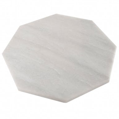 Home delight Cutting board Marble Hexagon - White