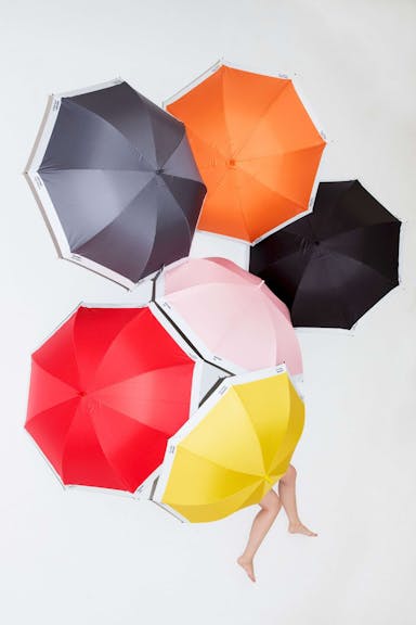 Copenhagen Design Umbrella Large - Orange / Polyester