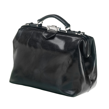 Mutsaers Women's leather bag - Dr Apple - Black
