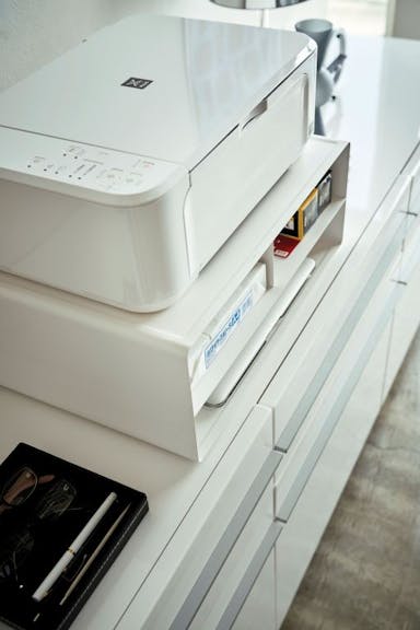 Yamazaki Printer rack - Tower - White