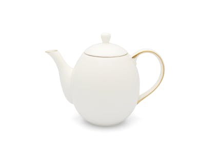 Bredemeijer Tea set Canterbury 1.2L white + 2 mugs