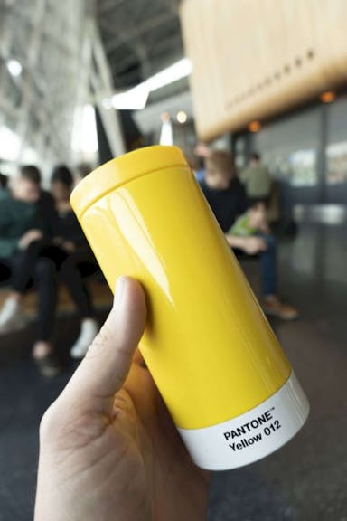 Copenhagen Design To Go Drinking Cup 430 ml - Yellow / Polypropylene