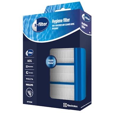 Electrolux EFH12W s-filter® stofzuiger Hygiene Filter™ uitwasbare filter