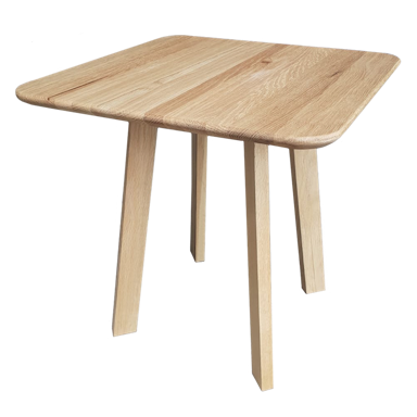 Home delight Side table Oak - Square / 45 cm