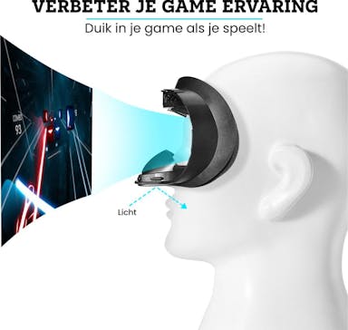 Facial Interface & Face Cover Pad Geschikt voor Oculus Meta Quest 2
