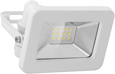 Goobay LED outdoor spotlight, 10 W - with 850 lm, neutral white light (4000 K) and M16 cable gland,