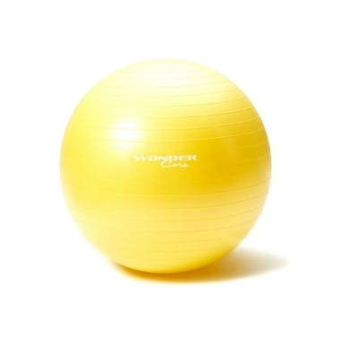 Wonder Core, Fitnessball, Yoga Bal, 65 cm, incl. Pomp, Groen - yellow / Colour