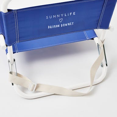 Sunnylife BeachBeach Chair Deep Blue - Blue / Polyester