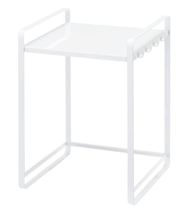 Yamazaki Extendable kitchen counter organizer - Tower - white