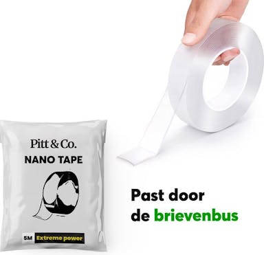Dubbelzijdig tape - Extra Sterk - Gekko tape - Nano Tape - Ophangen Zonder Boren - Herbruikbaar -