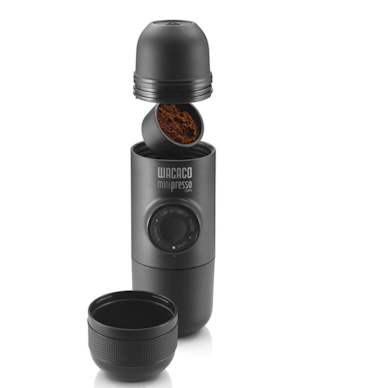 Wacaco Minipresso GR - portable espresso machine - Espresso to go - gemalen koffie