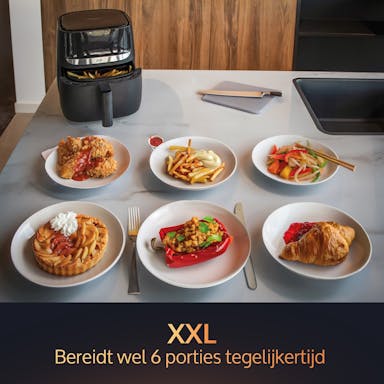 JAP Aspire - Airfryer XXL 5,7 liter - Incl. Nederlandstalig XL kookboek - Bakpapier 20 stuks