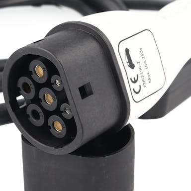 Charging cable and charger suitable for Togg T10X electric SUV Made in Turkey, with SchuKo plug to T