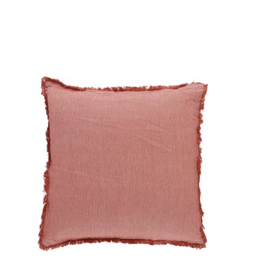 Casa Vivante Berkeley Cushion - L45 x B45 cm - Organic Cotton - Red