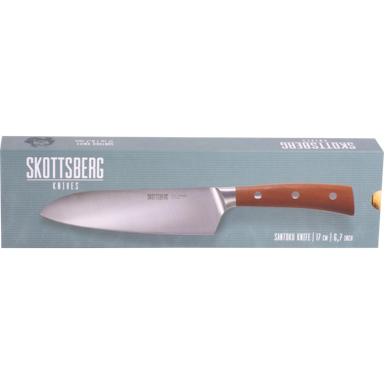 Skottsberg Santokumes Knives 17 cm Wood-stainless steel