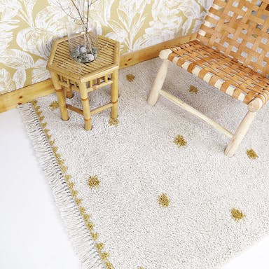 WOOLY LEMON tapis enfant bohème