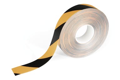 Durable DURALINE® vloer markering tape - 15 m - Geel/Zwart
