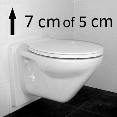 Hulpmedi.nl ReleveleR vaste toiletverhoger 5 - 7 cm