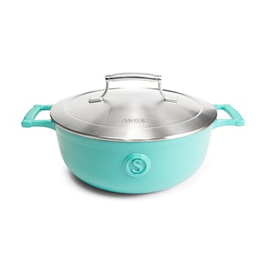 Saveur Selects Voyage Series - Triply stainless steel Cooking Pan Induction - Saveur Blue / 30cm