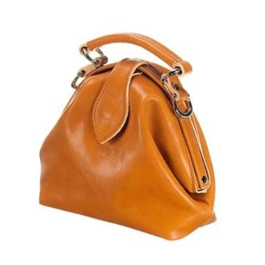 Mutsaers Women's leather bag - The Vesper - Camel