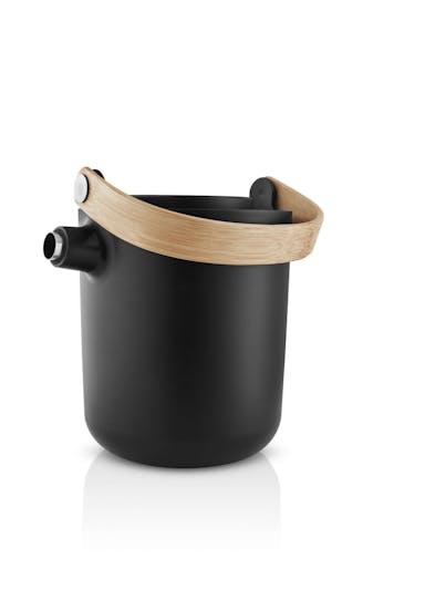Eva Solo Nordic kitchen tea vacuum jug 1l black - Black / Bamboo