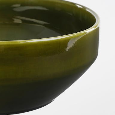 Mica Decorations Rhea Bowl - Ø18 cm - Ceramic - Green