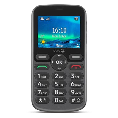Hulpmedi.nl Mobiele telefoon 5860 4G met sprekende toetsen Grijs