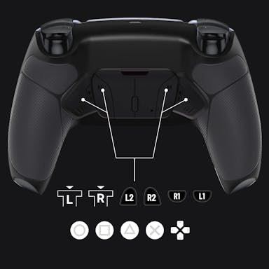 Clever Gaming Clever PS5 Paddles Draadloze Dualsense Custom Controller  - Scuf Paddles