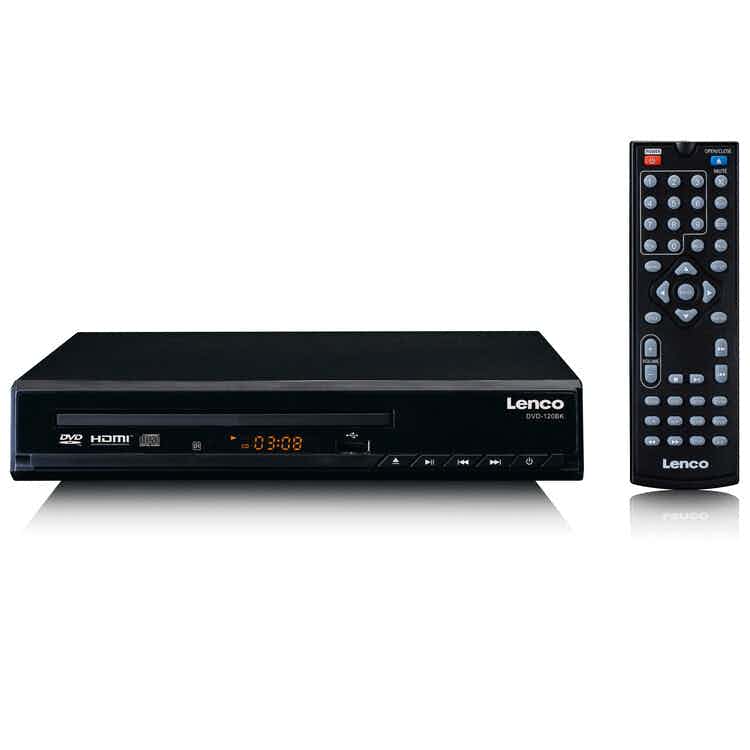 Lenco DVD player with HDMI and remote control