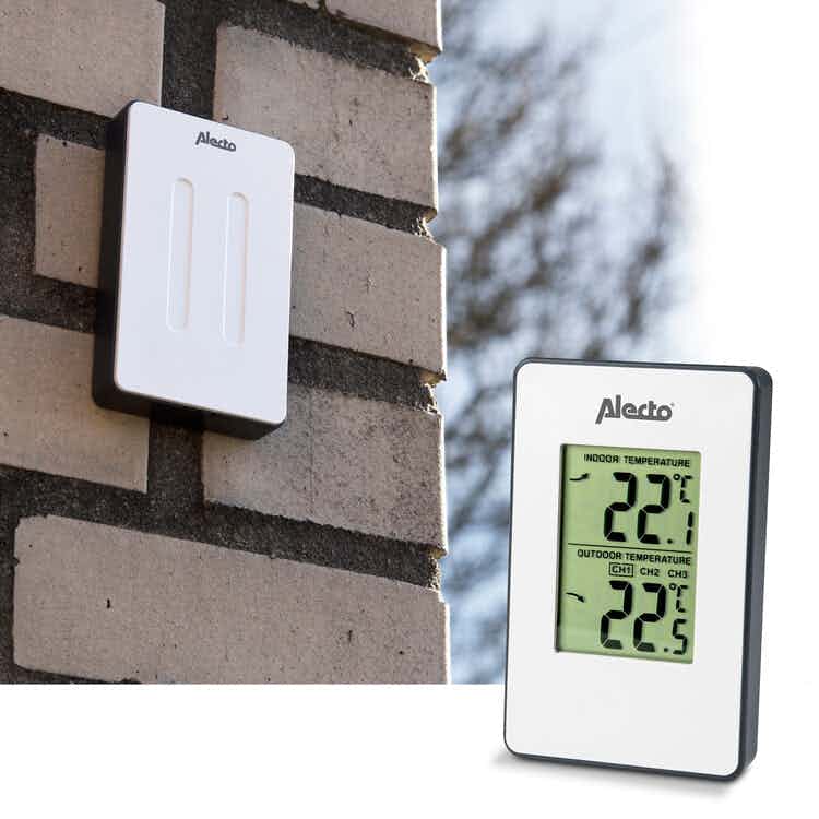 Alecto Weather station with wireless sensor