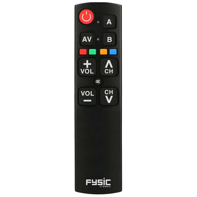 Fysic FC-REMOTE - Simplified universal remote control+