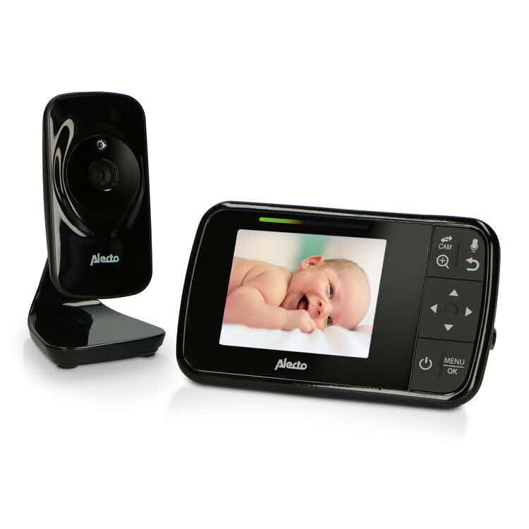 Alecto Video baby monitor with 3.5" colour display
