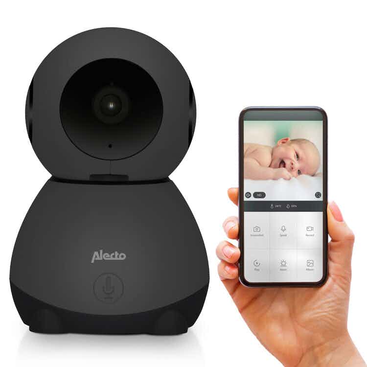 Alecto Wi-fi baby monitor with remote controlled camera